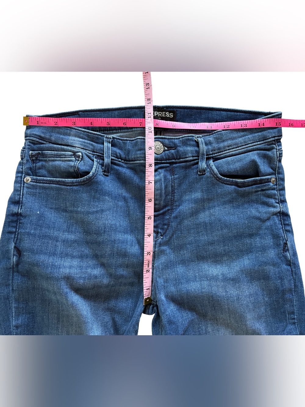 Express Cropped Legging Mid Rise Size 8 - Picture 6 of 8